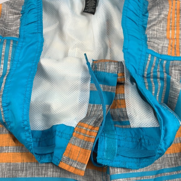 OP teal & orange swim trunks size XL - Picture 8 of 10